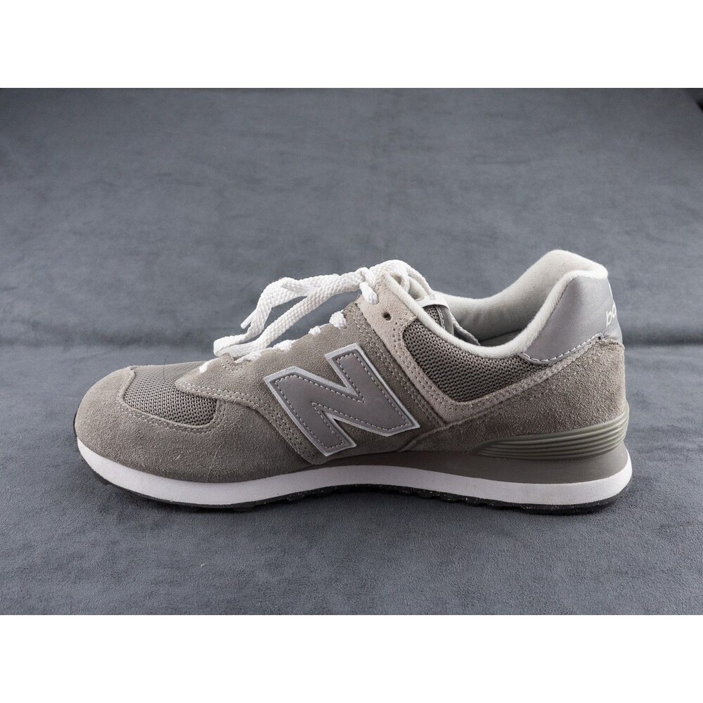 New Balance 574 Shoes Mens 10.5 D Gray Athletic Running Walking Sneakers Retro - Picture 11 of 12